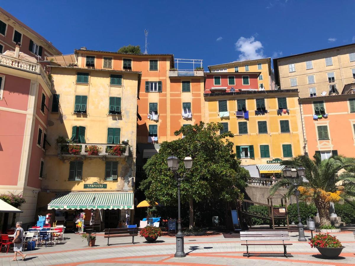 Apartmán La Terrazza Sul Mare Zoagli Exteriér fotografie