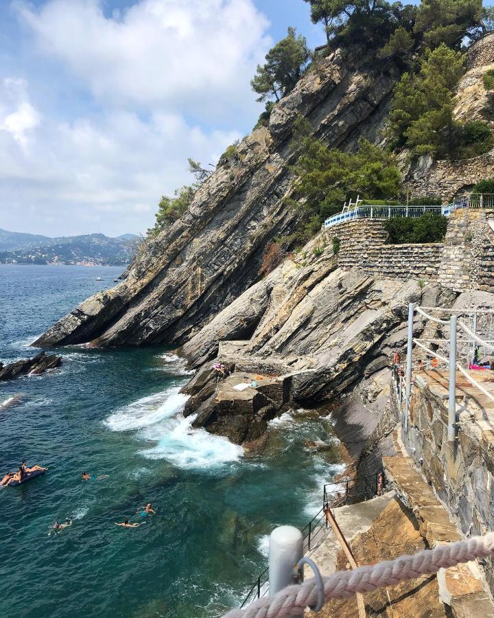 Apartmán La Terrazza Sul Mare Zoagli Exteriér fotografie